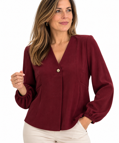Blusa mujer FRK granate