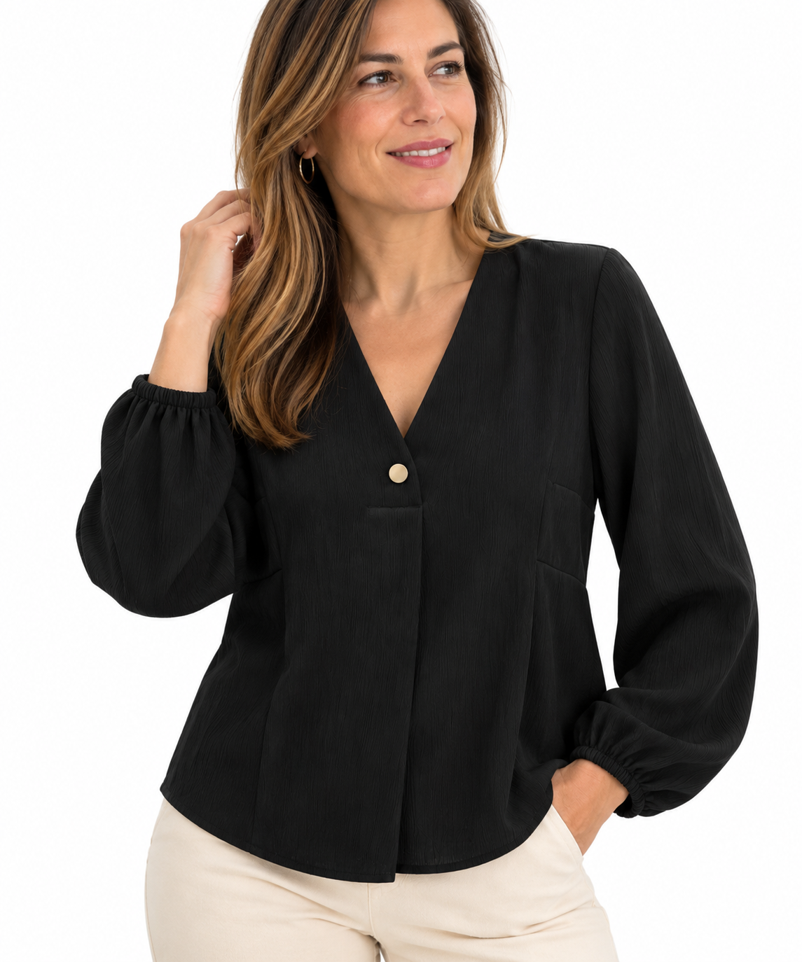 Blusa mujer FRK negra