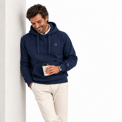 Sudadera hombre con capucha Loreken marino
