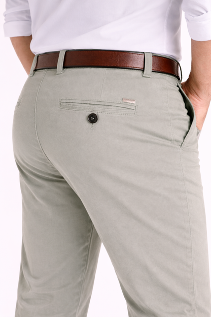 Pantalón chino modelo "Docke" kaki