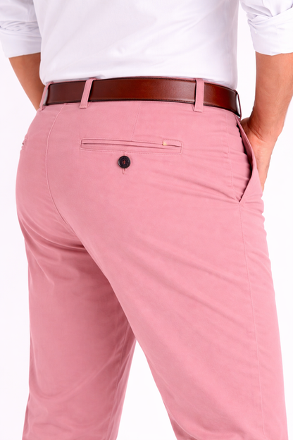 Pantalón chino modelo "Docke" rosa