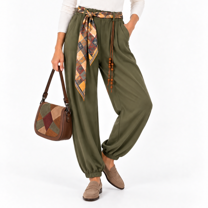 Bolso mosaico tonos marrones