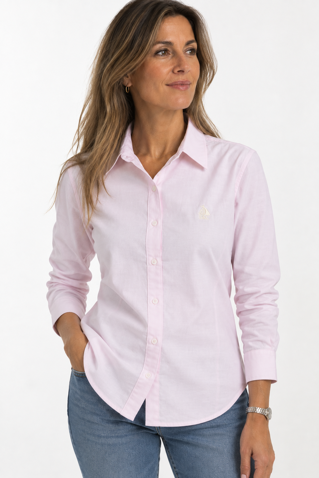 Camisa de mujer rosa