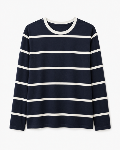 Camiseta rayas de manga larga