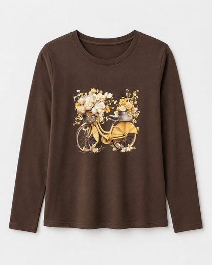 Camiseta manga larga bicicleta