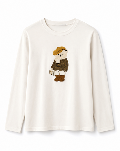 Camiseta manga larga "osito"