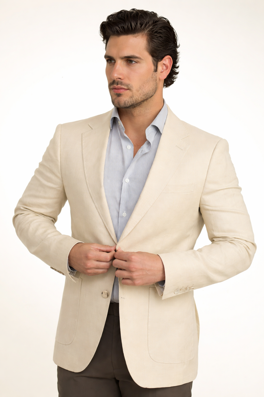 Americana modelo "TORINO" 25167 amarillo