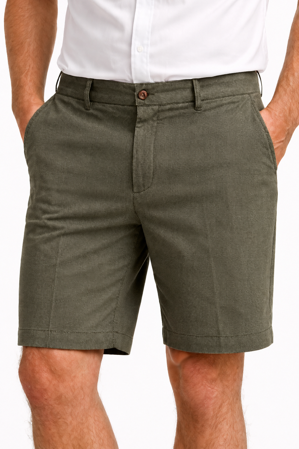 Bermuda Micro Punto Kaki