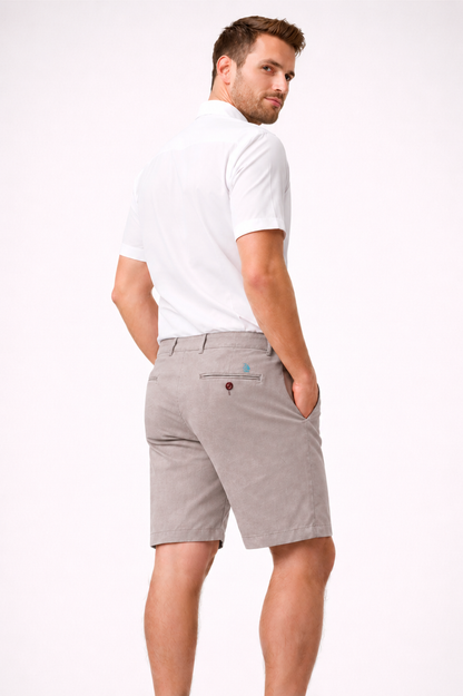 Bermuda Micro Punto Beige