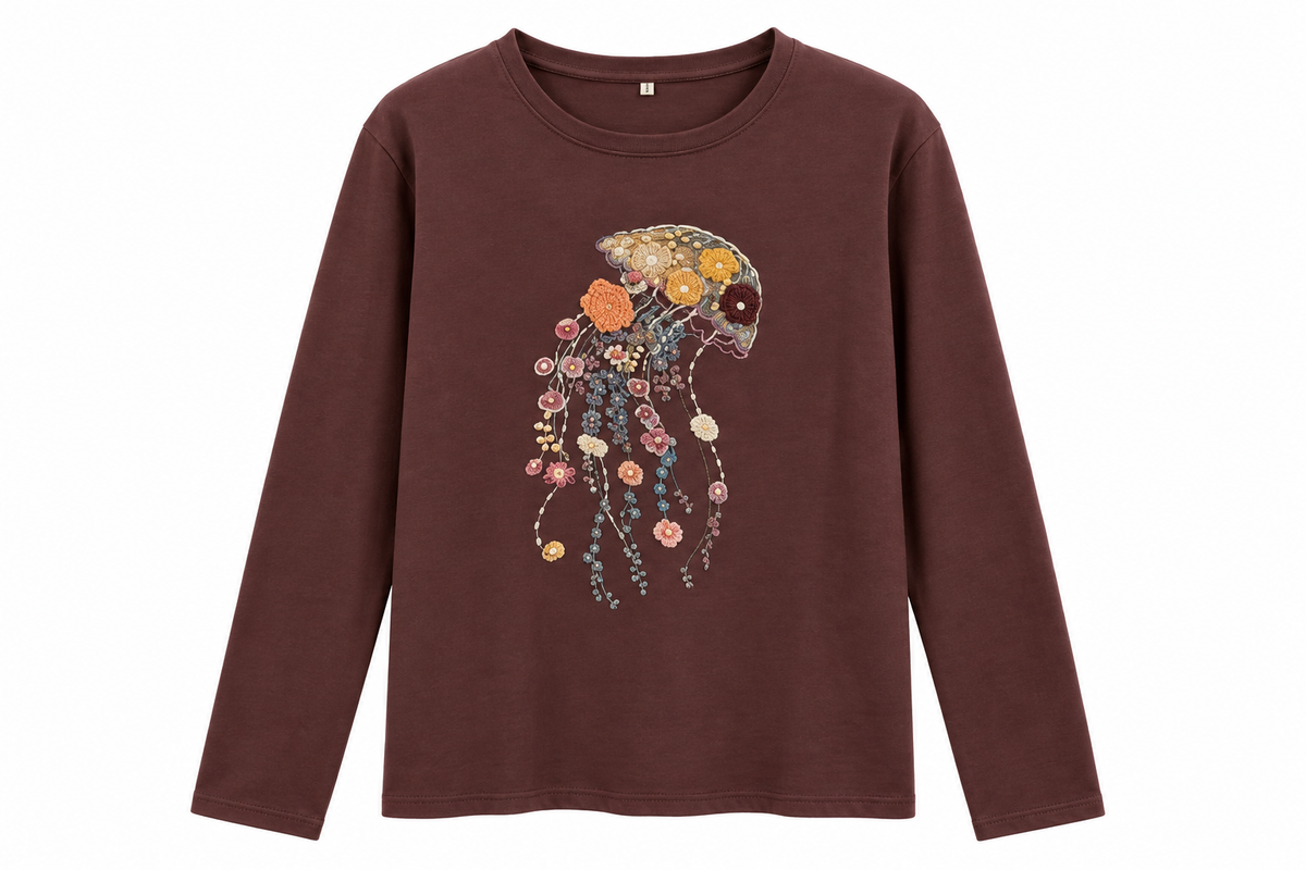 Camiseta manga larga medusa