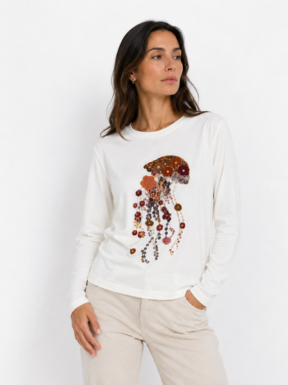 Camiseta manga larga medusa