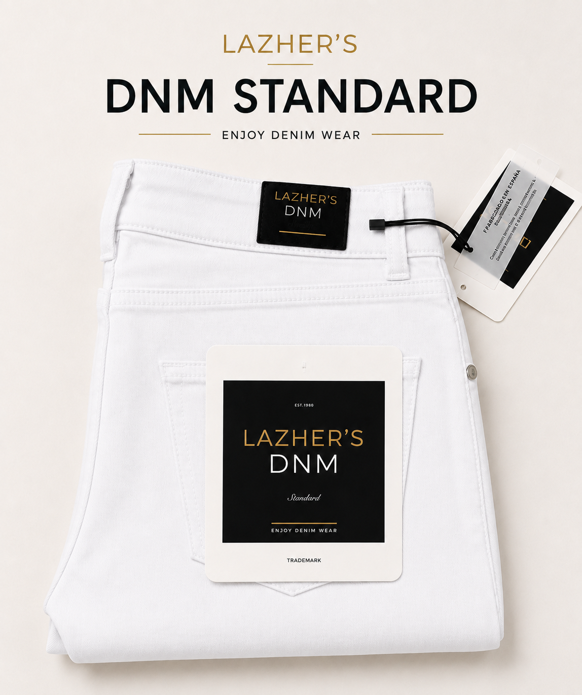 Pantalón mujer Lazher's Blanco