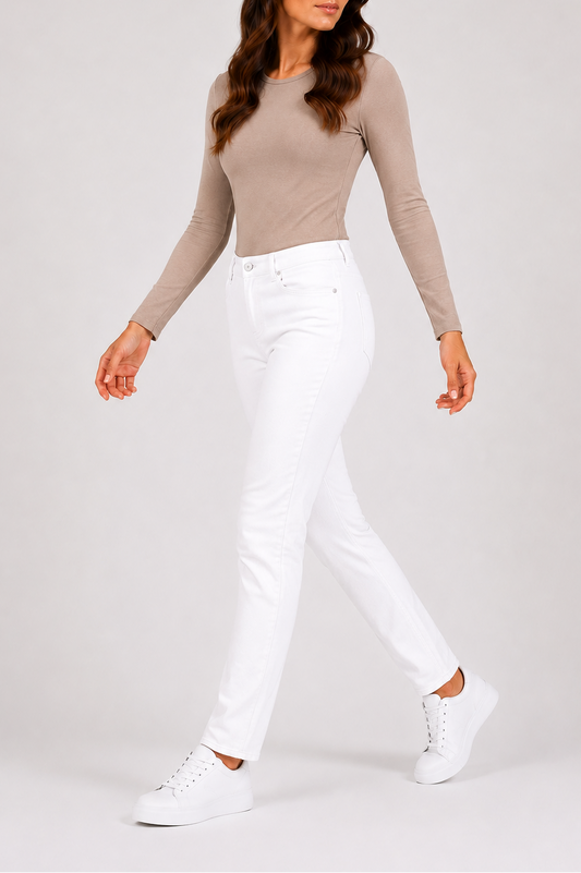 Pantalón mujer Lazher's Blanco