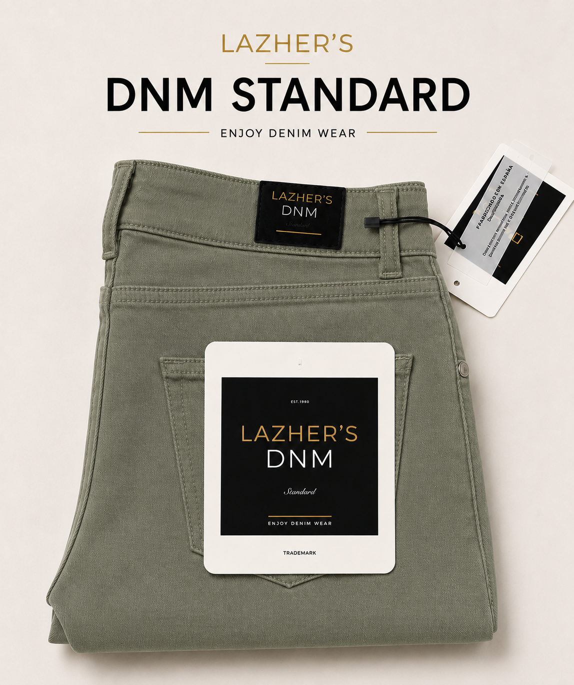 Pantalón mujer Lazher's verde kaki