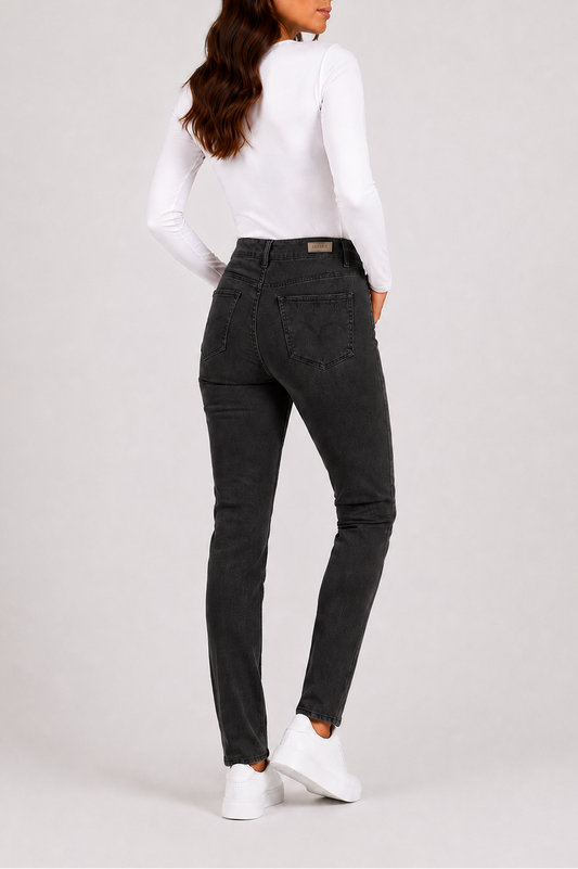 Pantalón mujer Lazher's gris marengo