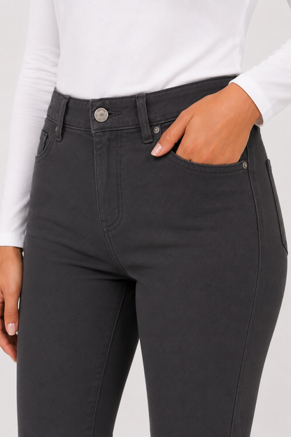Pantalón mujer Lazher's gris marengo