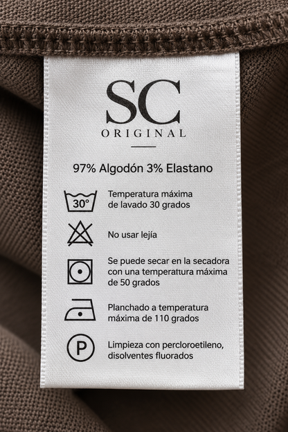 Pantalón Boston slim fit sarga 5 bolsillos Indigo