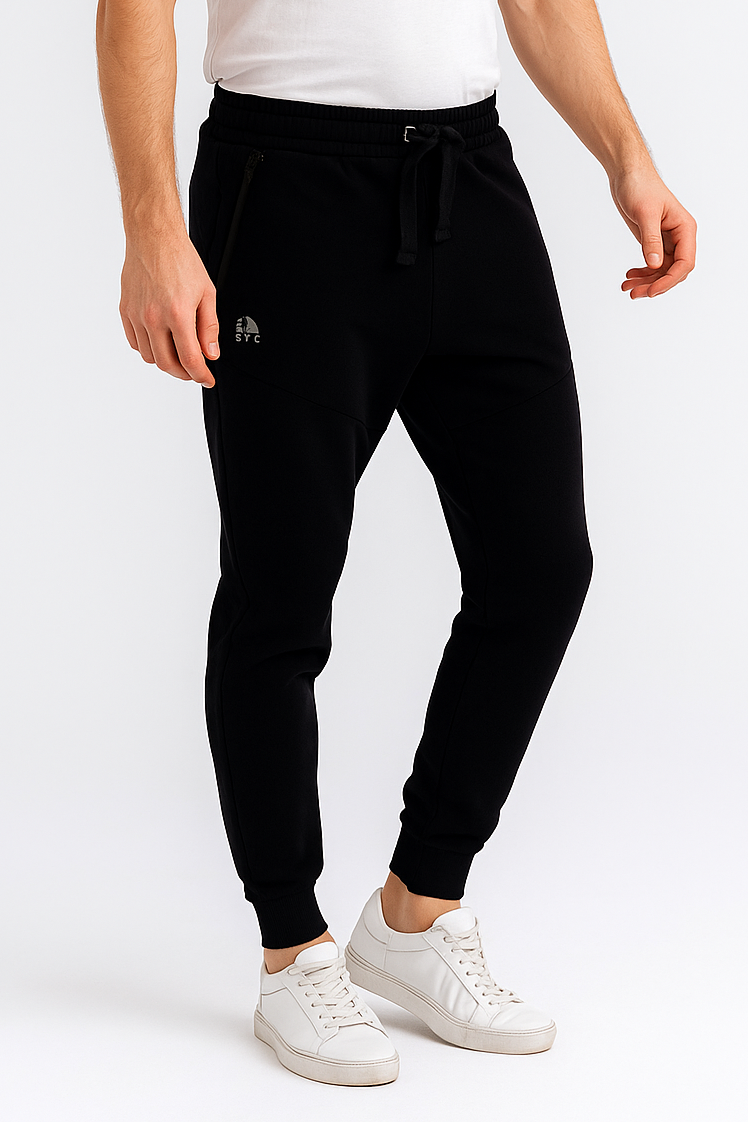 Pantalón de chándal cremallera marino