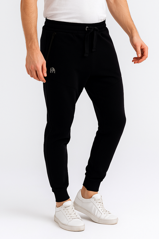 Pantalón de chándal cremallera marino