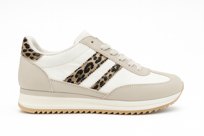 Deportivas mujer estampado leopardo