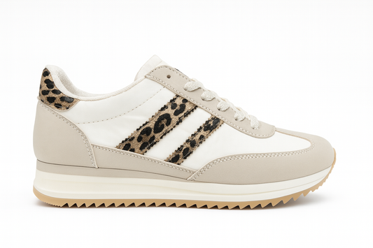 Deportivas mujer estampado leopardo