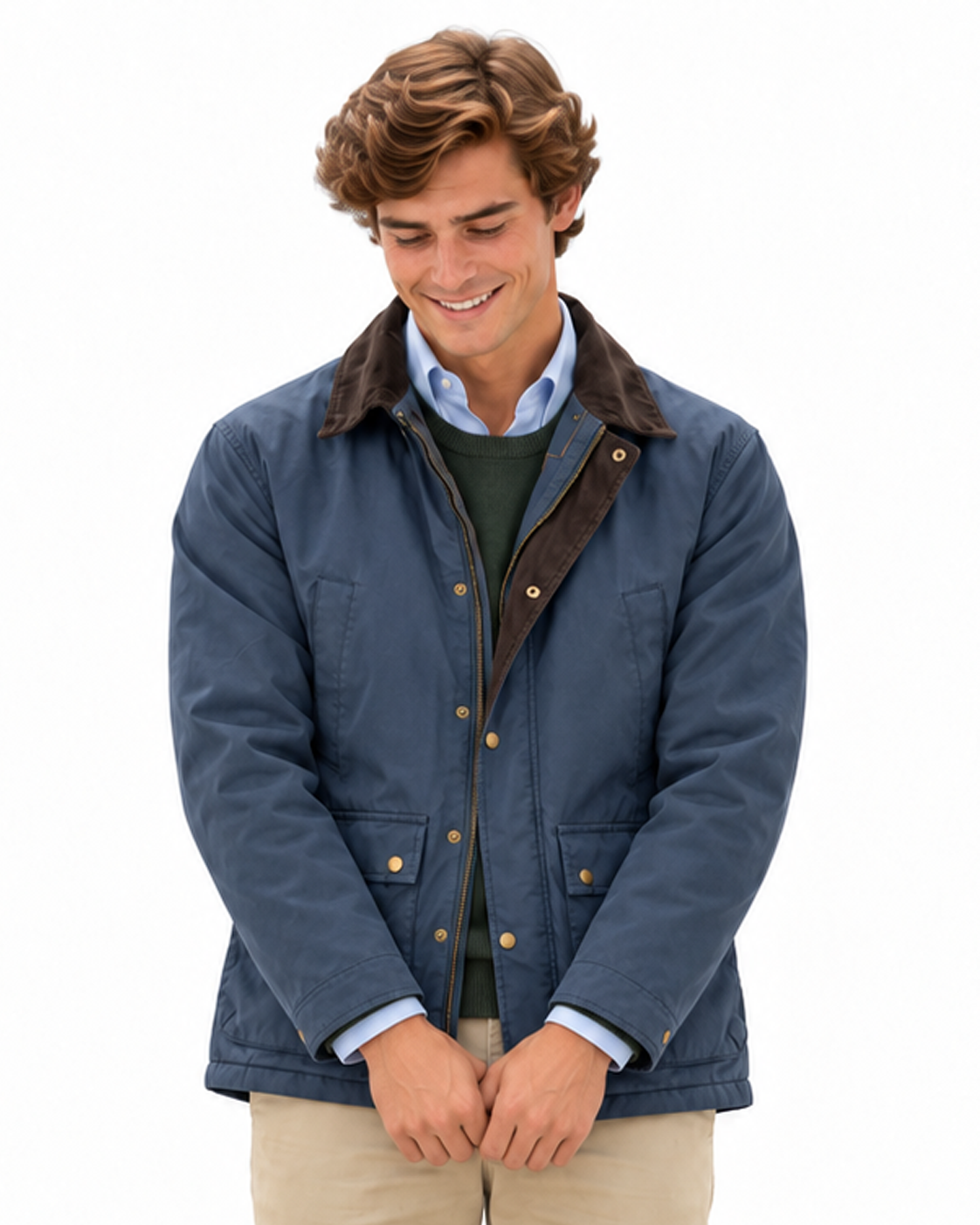 Chaqueta BOSTON Cortijo Azul