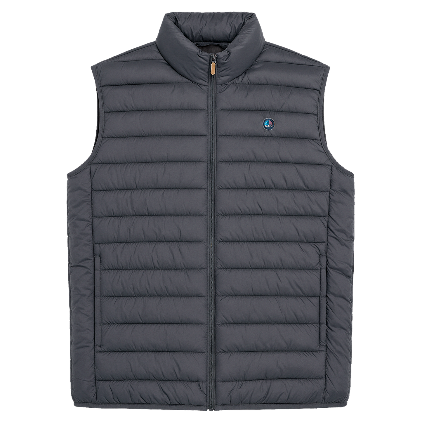 Chaleco LETUR acolchado de hombre gris