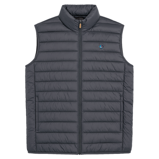 Chaleco LETUR acolchado de hombre gris