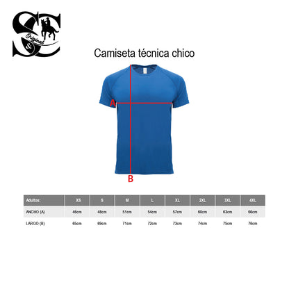 Camiseta técnico de chico