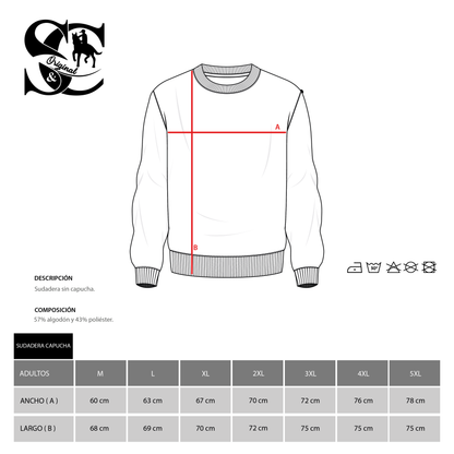 Sudadera verde con barco