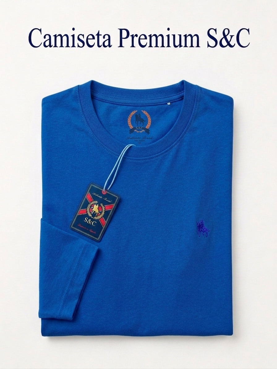 Camiseta Manga Larga Royal