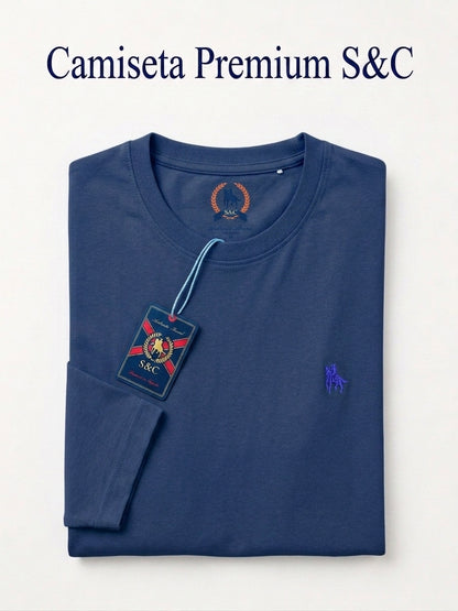 Camiseta Manga Larga Denim