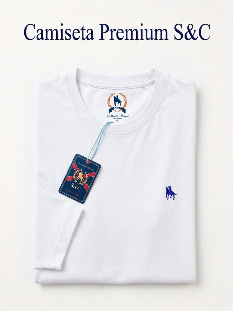 Camiseta Manga Larga Blanco