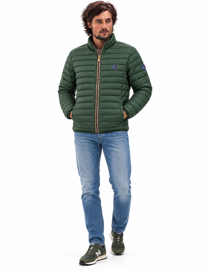 Chaqueta LETUR acolchada de hombre Verde Botella