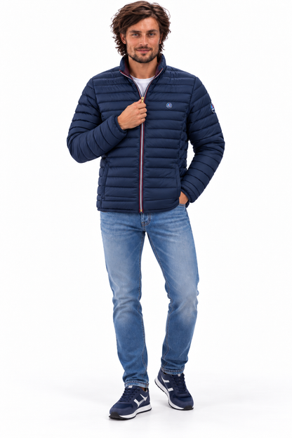 Chaqueta LETUR acolchada de hombre Azul Marino