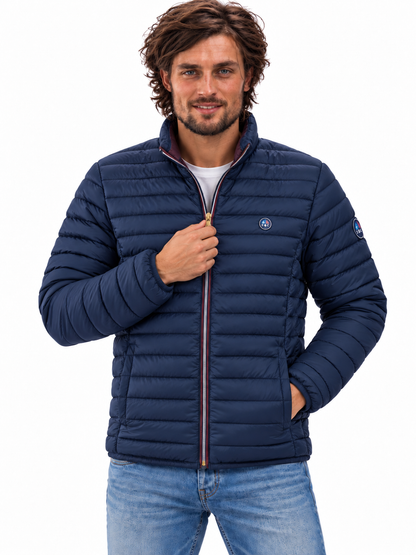 Chaqueta LETUR acolchada de hombre Azul Marino