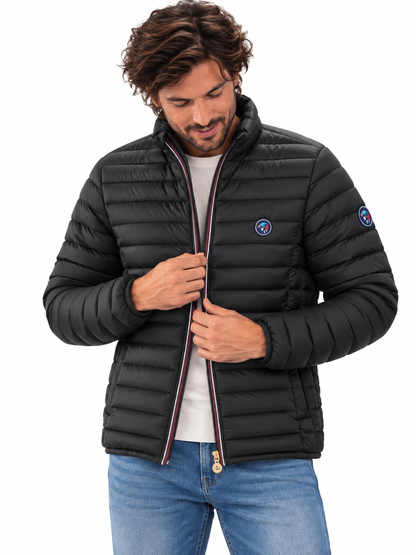 Chaqueta LETUR acolchada de hombre Negro