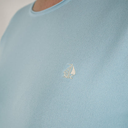 Jersey hilo frío celeste
