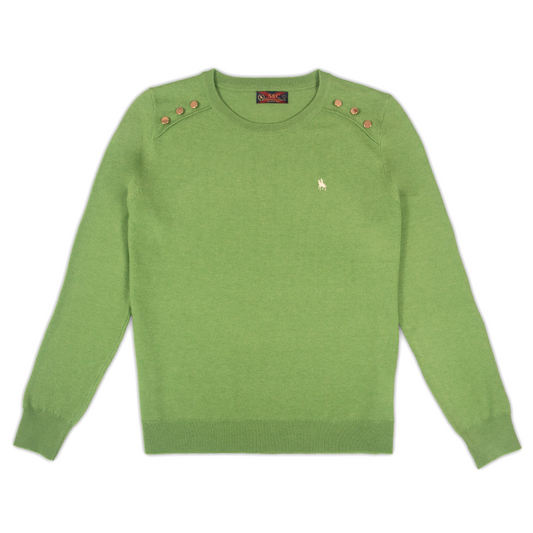 Jersey de Mujer Verde Chapas