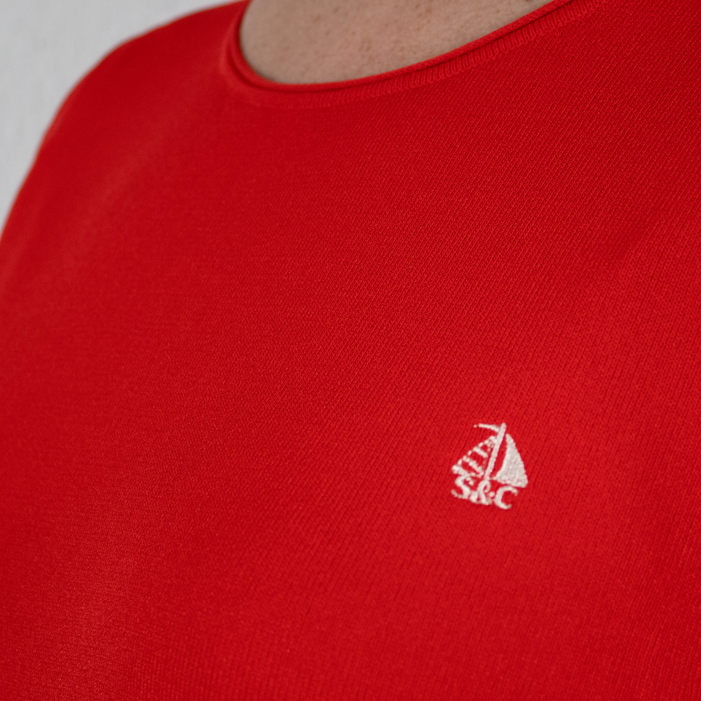 Jersey hilo frío rojo