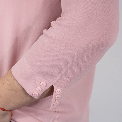 Jersey hilo frío rosa