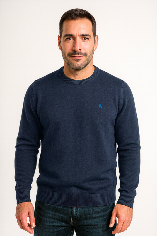 Jersey Hombre Punto Azul Mirabbo