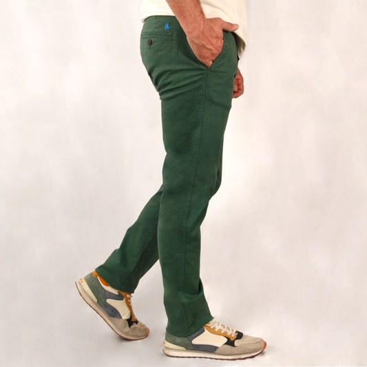 Pantalón chino Verde Oliva