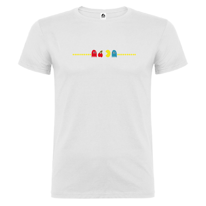 Camiseta Manga Corta Hombre Personalizada "Pac-Man"