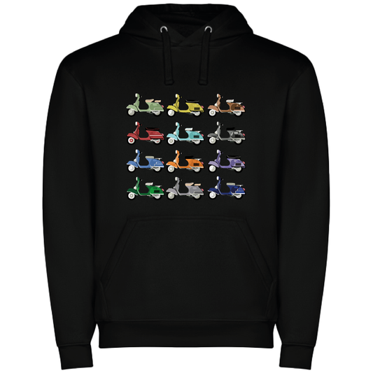 Sudadera Hombre Personalizada "Vespas"