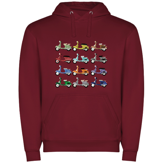 Sudadera Hombre Personalizada "Vespas"