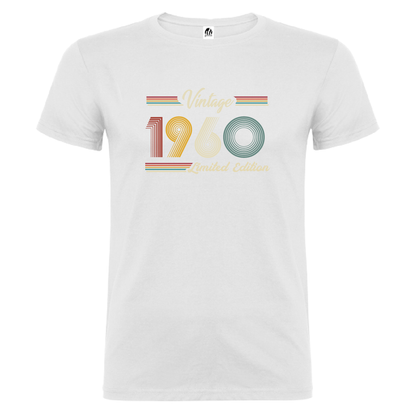 Camiseta Manga Corta Hombre Personalizada "1960"