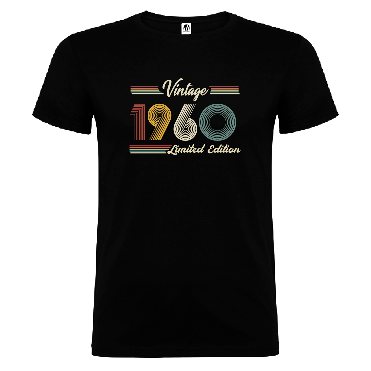 Camiseta Manga Corta Hombre Personalizada "1960"