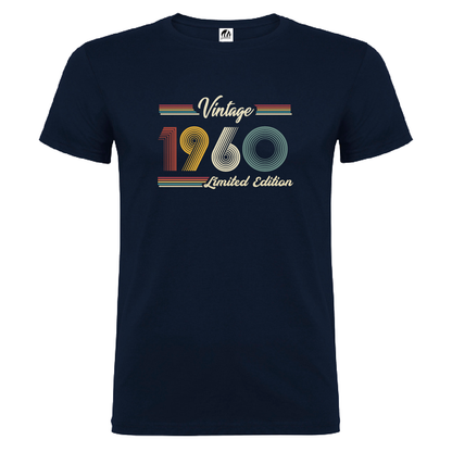 Camiseta Manga Corta Hombre Personalizada "1960"