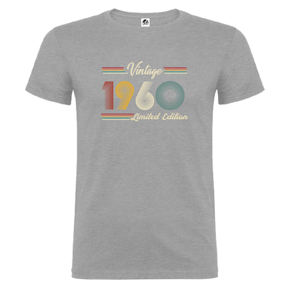 Camiseta Manga Corta Hombre Personalizada "1960"